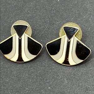 Samuel Huang enamel earrings